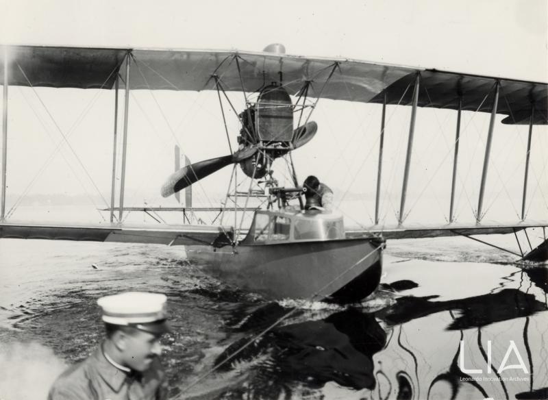 Prototipo Macchi L.1 - rientro da  un volo di collaudo